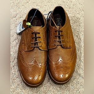 Baker by Ted Baker Boys  Trans Occasion Brogue Shoes UK2/ US3/ EU 35 New